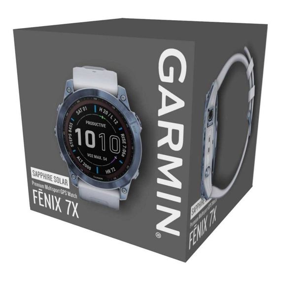 Garmin Fenix 7X Sapphire Solar – TITAN угольно-серый DLC