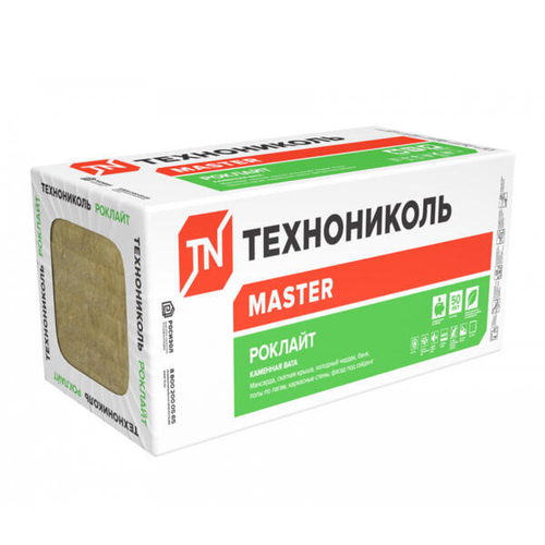 Утеплитель Роклайт Технониколь 100х600х1200мм (2,88м2)