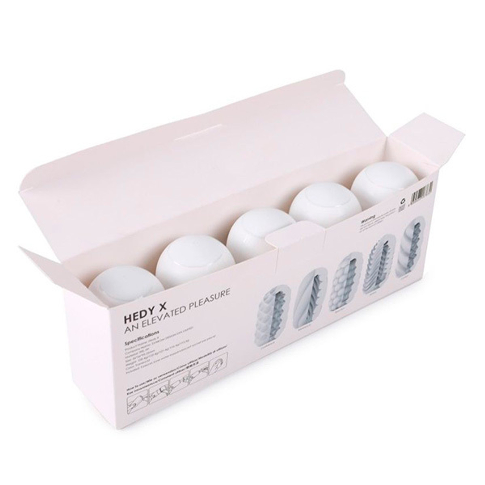 Набор из 5 мини-мастурбаторов с разной формой Svakom Hedy X5 Mixed SL42A