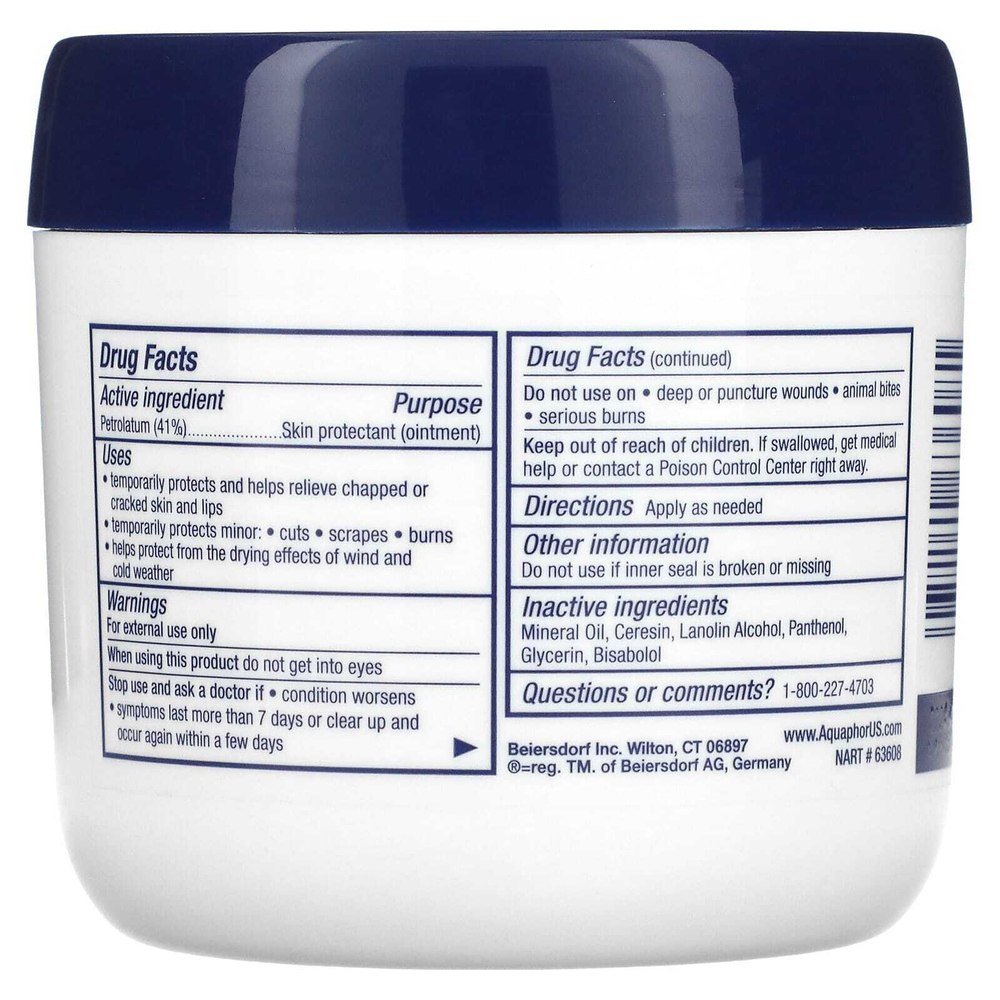 Aquaphor, Advanced Therapy, заживляющая мазь, 396 г (14 унций)