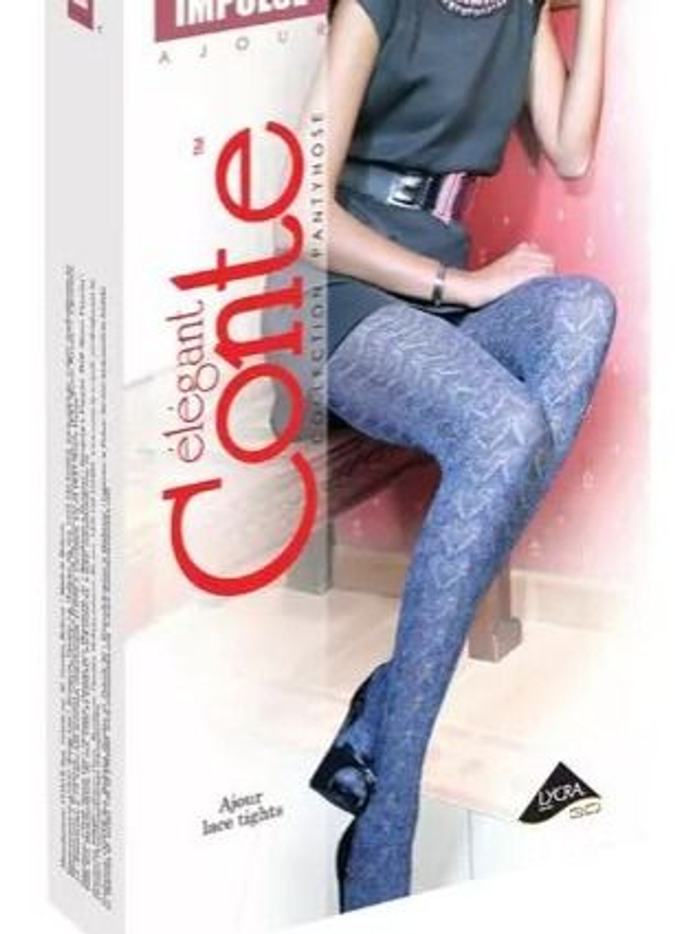 Колготки женские меланжевые CONTE ELEGANT IMPULSE