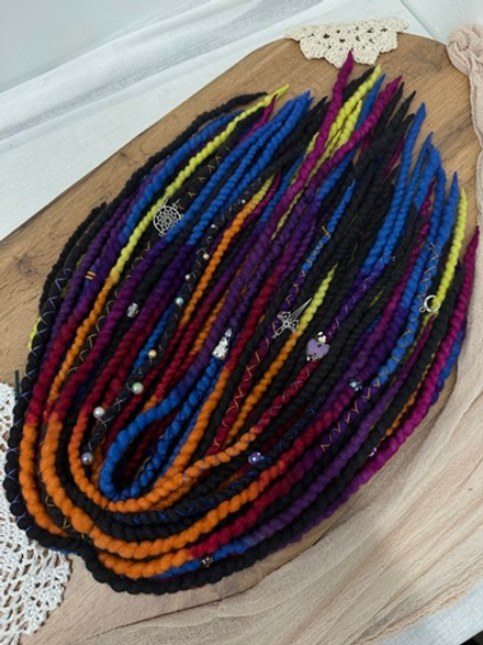 Фактурные войлочные дреды