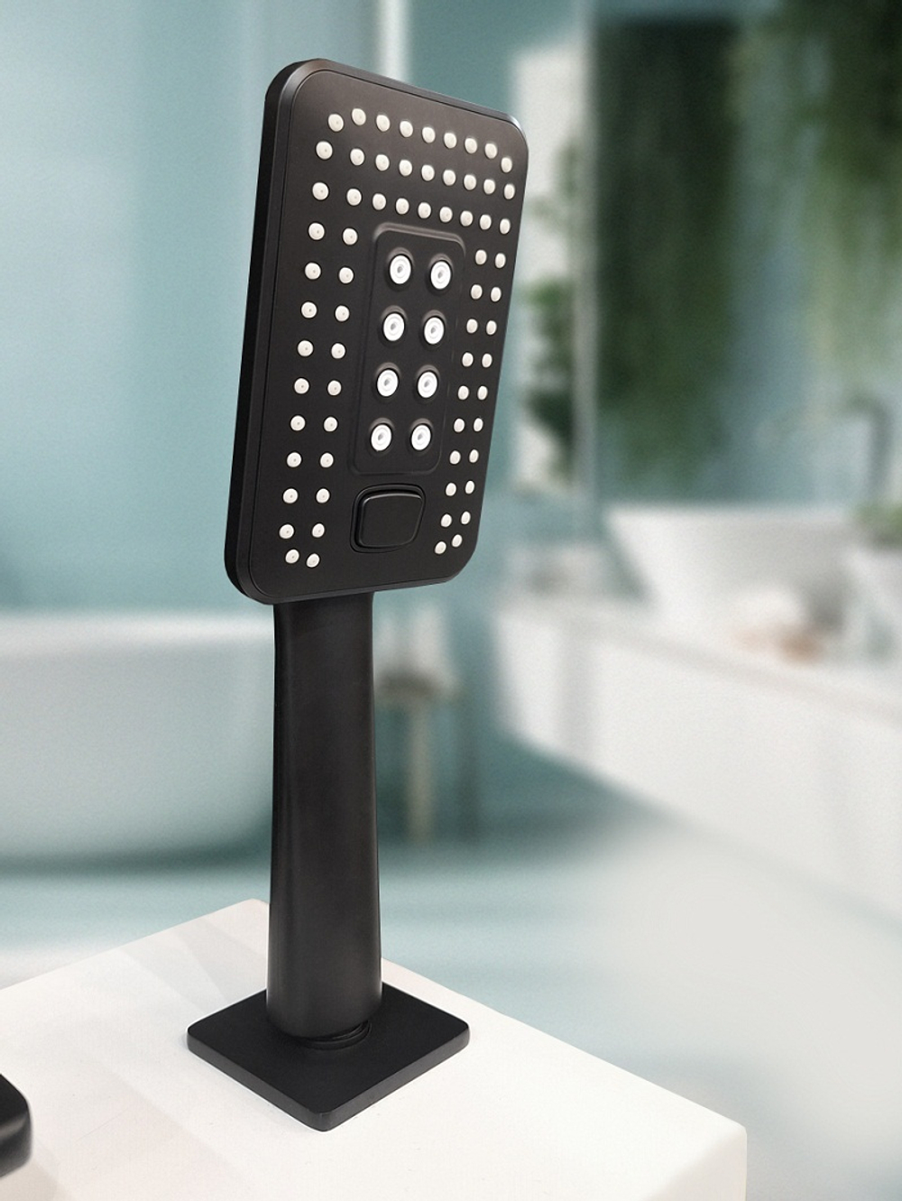 Смеситель на борт ванной с душем AltroBagno Lamberto 020106 MB