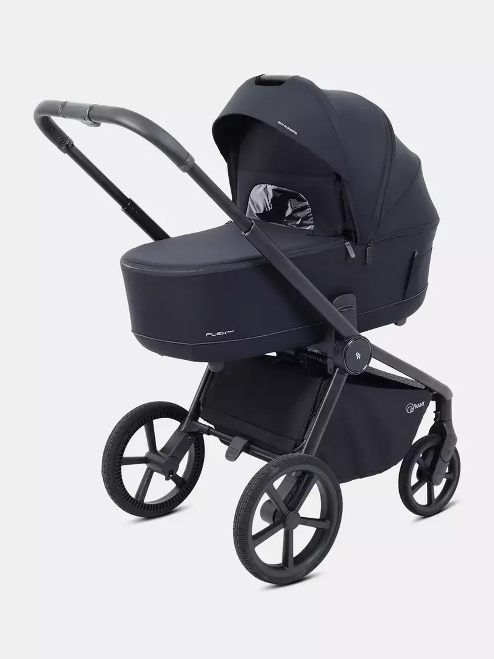 Коляска 2 в 1 Rant Flex Soft Therm, Midnight Black