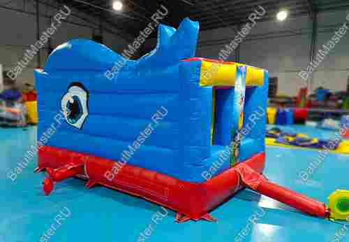 Коммерческий надувной батут "Морское царство 3", размер 3,7*2,5*2,5 м
