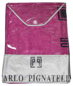 Полотенце пляжное 100х180 Carlo Pignatelli Castelli Fuxia Италия