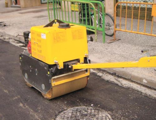 Ручной вибрационный каток ENAR REN550 GH - [495 кг / Honda GX200]