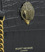 кожаная сумка-мессенджер shoreditch Kurt Geiger - черный(2888500119)