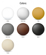 Кресло пластиковое Siesta Contract Artemis, темно-серый