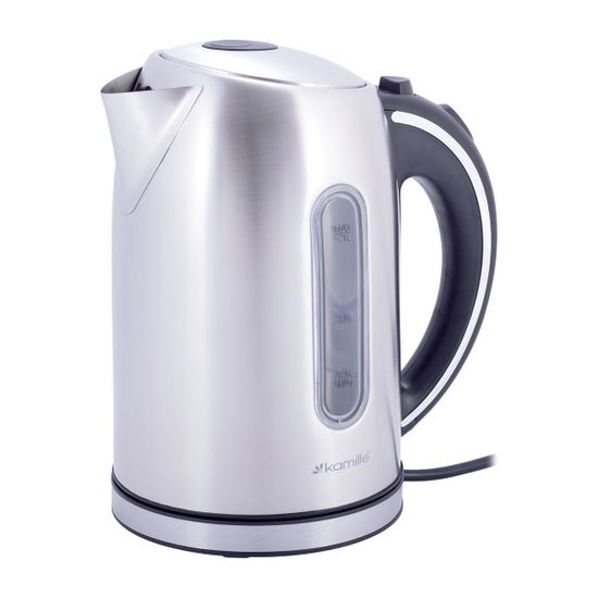 Чайник электрический 1,7 л. из нержавеющей стали Kamille KM-1721