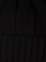 Шапка детская на осень и снуд с завязками