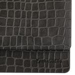 Планинг настольный недатированный (305х140 мм) BRAUBERG "Alligator", кожзам, 60 л., черный, 125881