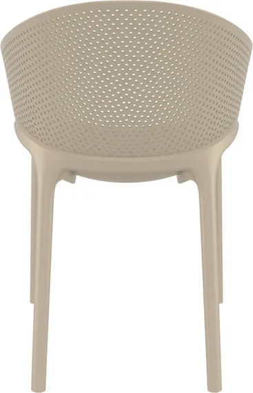 Стул пластиковый Sky Pro бежевый