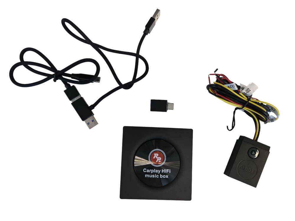 Мультимедиа блок с навигацией для автомобилей со штатным USB CarPlay - RedPower PIXEL Android 13, Snapdragon 660, 8/128Гб, 4G SIM-слот