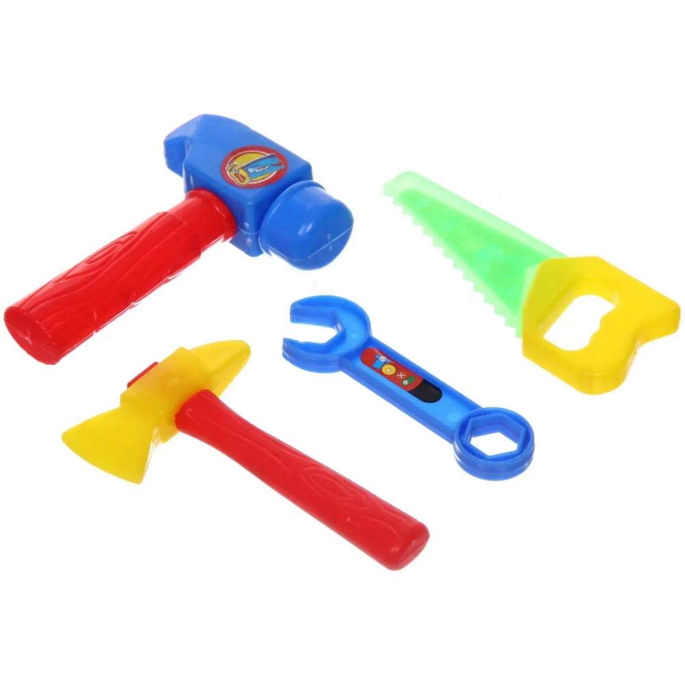 Набор инструментов «Построй сам», 5-7 предметов, 16*16 см, пакет