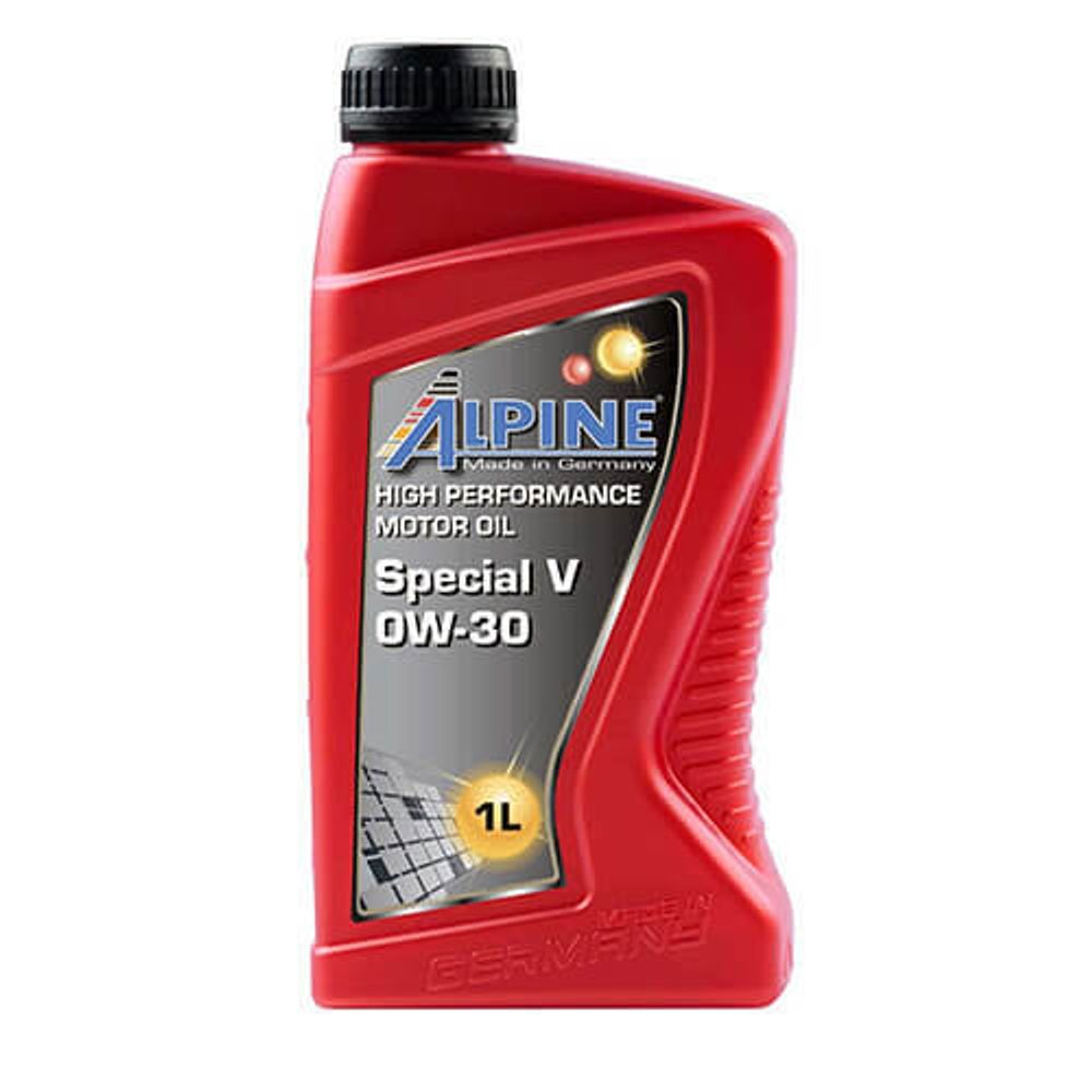 Моторное масло синтетическое ALPINE Special V 0W-30 1 л х20 шт