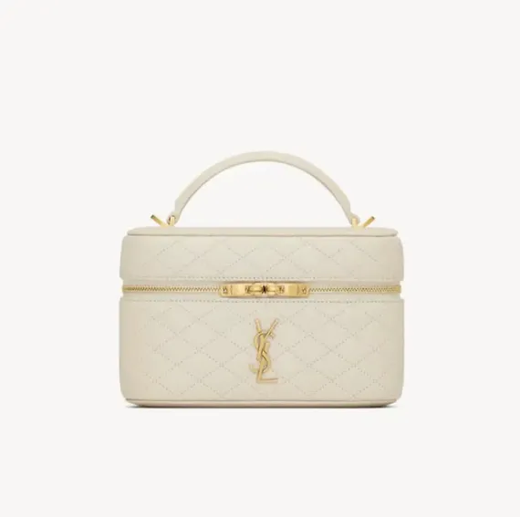 Косметичка Saint Laurent GABY из овечьей кожи