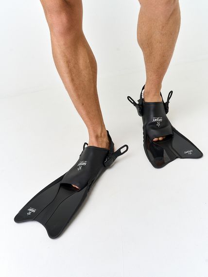 Ласты регулируемые Sargan Релакс черные