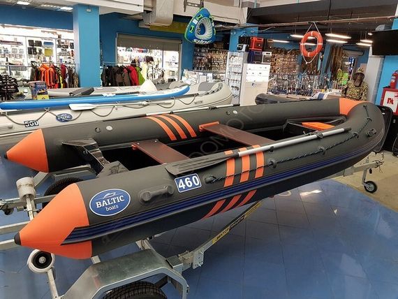 Лодка RIB Baltic Boats Аполлон 460Z (с закладной под палубой)