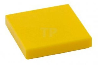 Lego Плоская черепица 2x2 (желтая) 306824