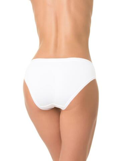 Бамбуковые однотонные трусики-слипы (Размер: M) (Цвет: персиковый)