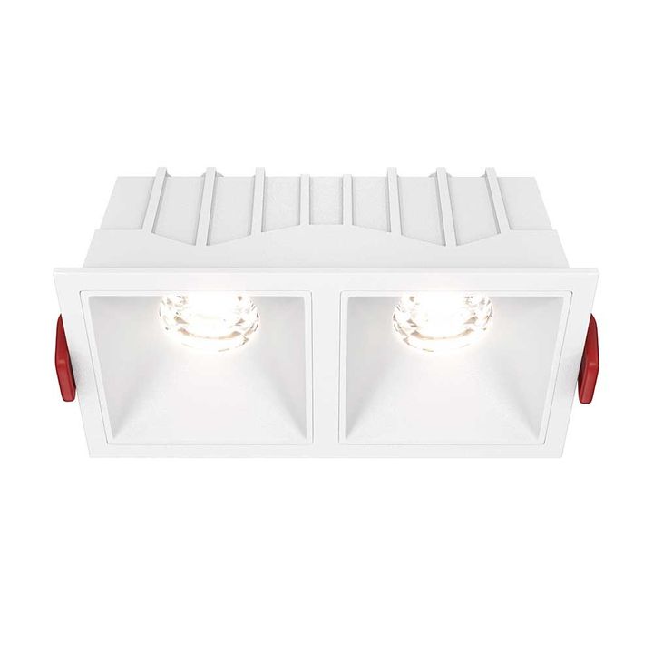 Встраиваемый светильник Maytoni Alfa LED DL043-02-10W4K-SQ-W