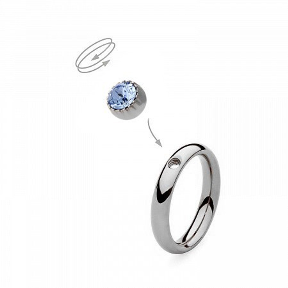 Шарм Qudo London Light Sapphire 617036 BL/S