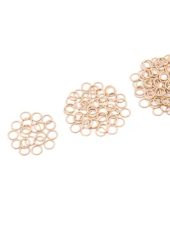 Кольцо Arta-F, 10 мм, металл, телесный 126