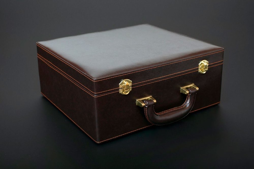 Набор подстаканников "Русский Лес" 2шт. в подарочном кейсе с художественным оформлением