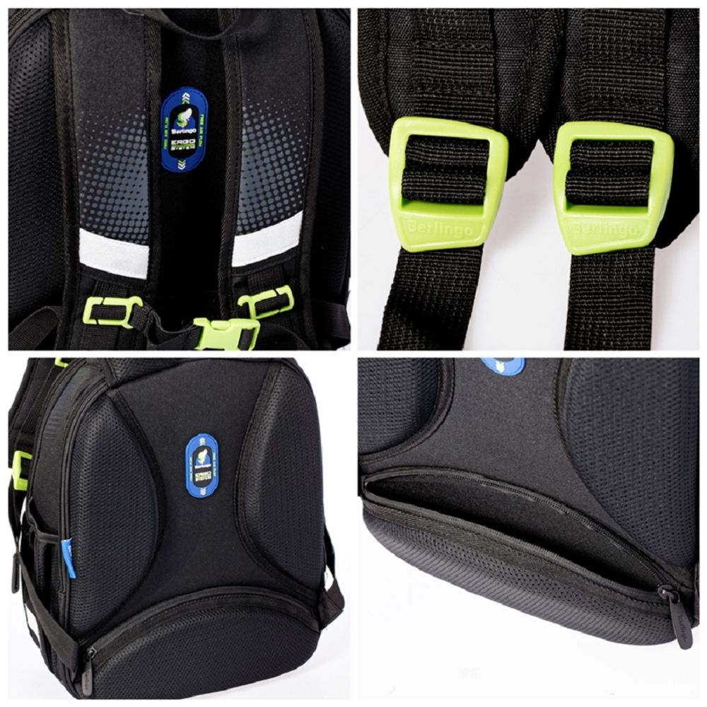 Ранец Berlingo Profi Football club 36х28х14см, 2 отд., с анатомической спинкой