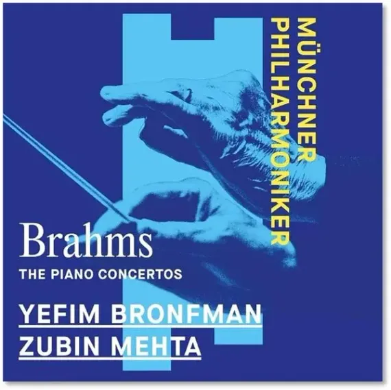 Brahms, Yefim Bronfman, Zubin Mehta – The Piano Concertos 2LP
