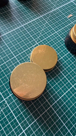 Коричневые банки 30 мл с крышками(крышка без доплаты), 6 шт