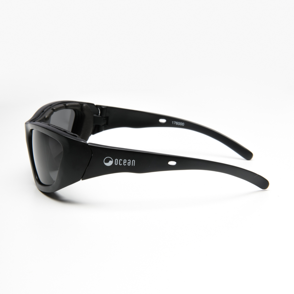 OCEAN Biarritz kids Matt Black / Grey Polarized lenses