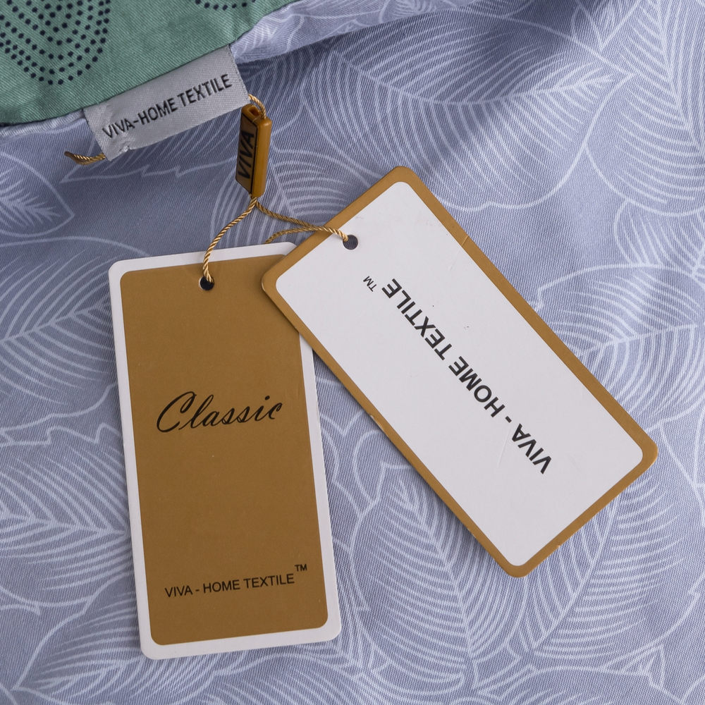 Комплект постельного белья Делюкс Сатин 100% хлопок на резинке LR455