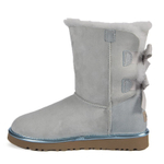 Угги Bailey Bow Metallic Sky Blue II