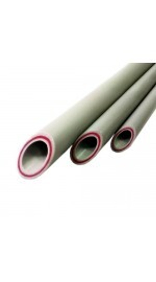 Труба ПП 20 PN 20 стекловолокно серая (штанга 2м)