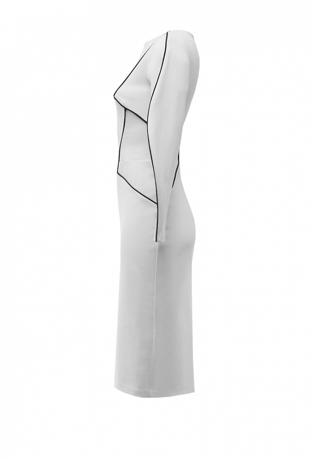 Платье футляр белое 01-02-20 FW