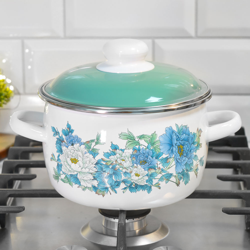 Кастрюля 2л "Голубой лотос"