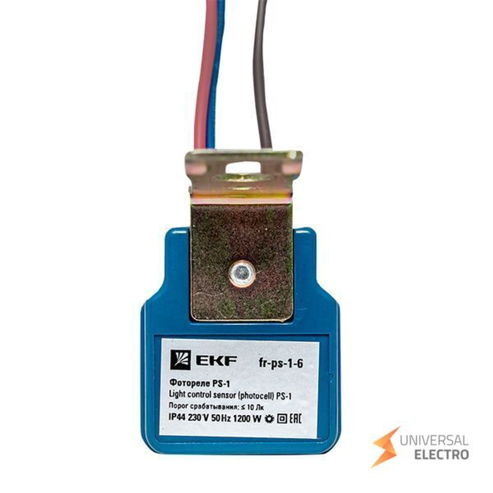 Фотореле PS-1 6А 1200Вт IP44 EKF PROxima