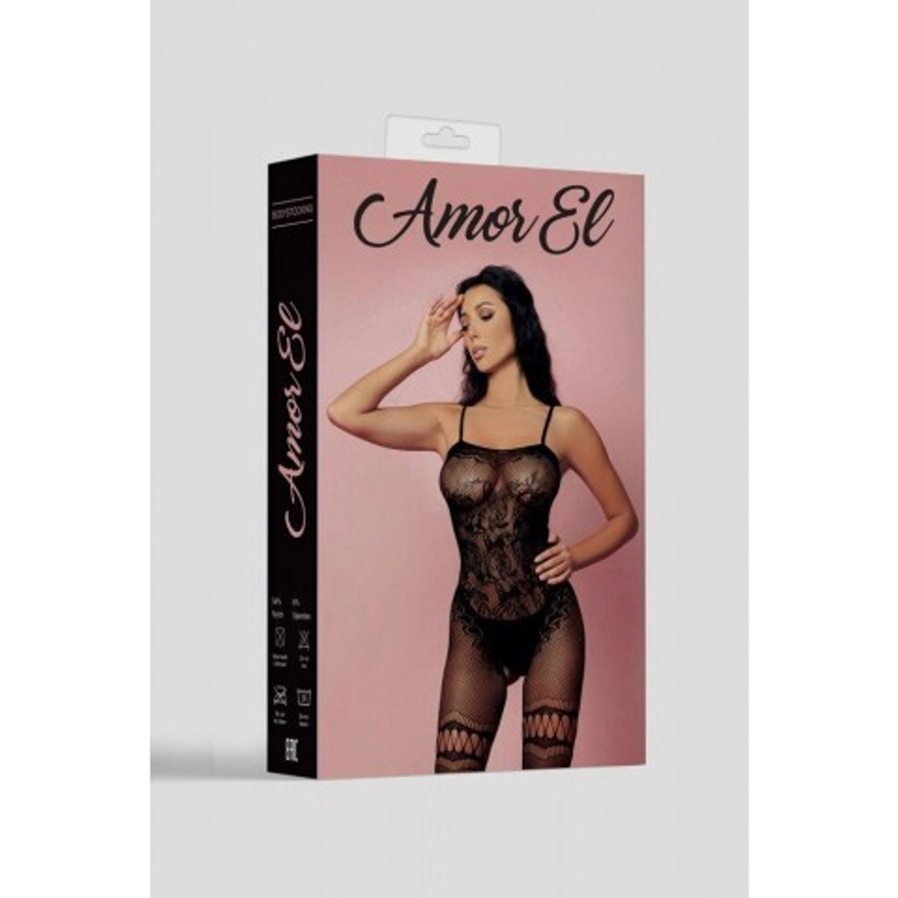 Кетсьюит (боди-комбинезон) Valencia S/L черный