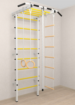 Шведская стенка Sv Pro рукоход 851 (Турник Pro рукоход/Канат/Kольца/Лестница)