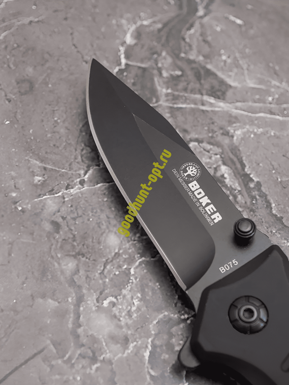 Выкидной нож тактический BOKER Черный