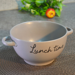 Бульонница 650мл "Время ланча"