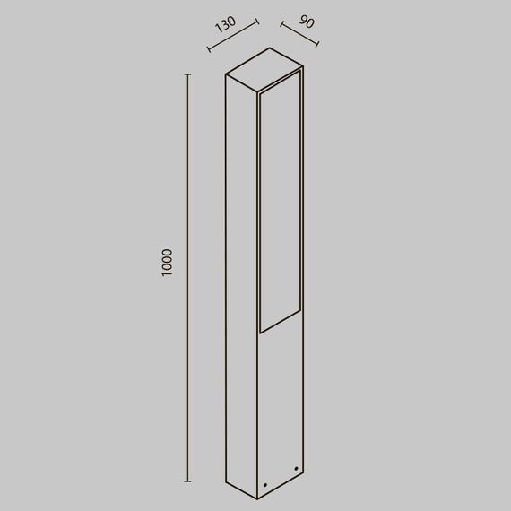 Ландшафтный светильник Maytoni Outdoor O470FL-L20GF3K