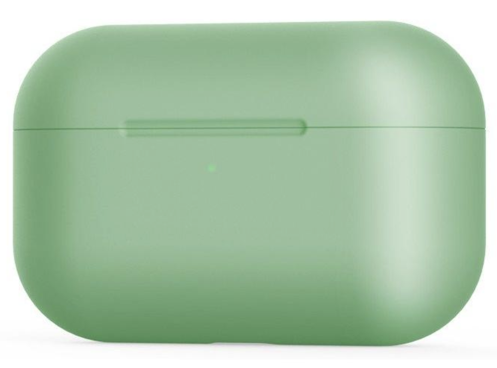 Чехол для наушников Airpods Pro Silicone Case Grass Green