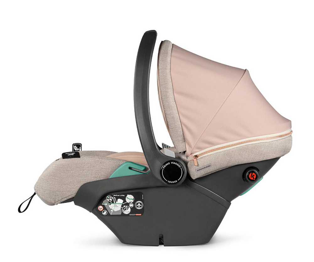 Коляска 3 в 1 Peg Perego Veloce Belvedere Lounge Mon Amour