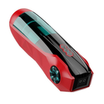 Вибромастурбатор Phantom с возвратно-поступательными движениями (Цвет: красный с черным)