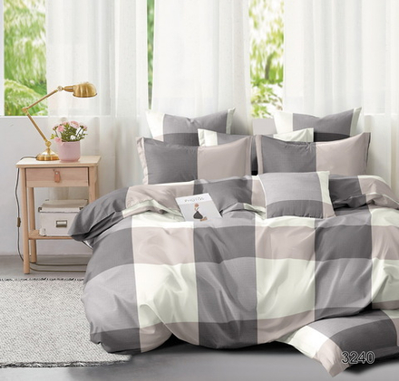 КПБ Евро с простыней на рез. 160х200 БЯЗЬ "БР16"