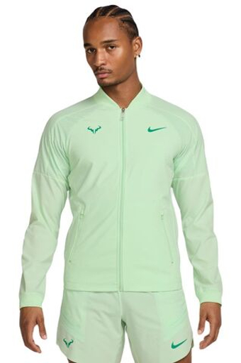 Мужская теннисная кофта Nike Court Dri-Fit Rafa - зеленый
