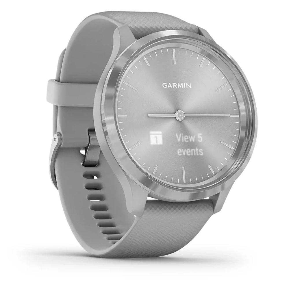 Часы для фитнеса Garmin vivomove 3, серебристые, 010-02239-20